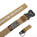 125-140long big size Belt Male Tactical military Canvas Belt Outdoor Tactical Belt men's Military Nylon Belts Army ceinture hom