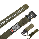 125-140long big size Belt Male Tactical military Canvas Belt Outdoor Tactical Belt men's Military Nylon Belts Army ceinture hom