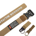 125-140long big size Belt Male Tactical military Canvas Belt Outdoor Tactical Belt men's Military Nylon Belts Army ceinture hom