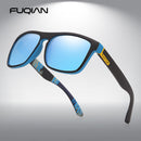 FUQIAN 2020 New Hiking Polarized Sunglasses Men Women Fashion Fishing Glasses Vintage Camping Driving Sport Eyewear Goggle