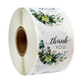 10 Style 50Pcs/wad  Floral Thank You Stickers 1 inch Round seal label handmade scrapbooking Envelope stationery sticker