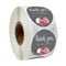 10 Style 50Pcs/wad  Floral Thank You Stickers 1 inch Round seal label handmade scrapbooking Envelope stationery sticker