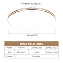 Ultra Thin LED Ceiling Lamp LED Modern Panel Light 72W 36W 24W 18W 12W 220V Bedroom Kitchen Surface Mount Flush Panel Light