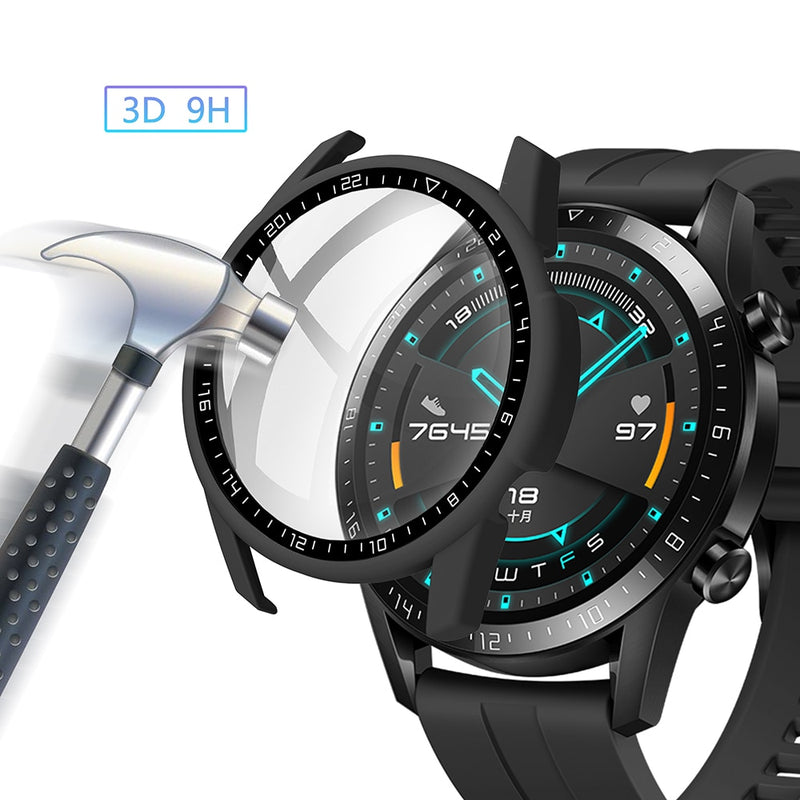 Tempered Glass Screen Protector For Huawei Smart Watch GT 2 E 2E GT2 GT2E 46mm 46 mm Protective Film Protection Screenprotector