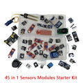 For arduino 45 in 1 Sensors Modules Starter Kit better than 37in1 sensor kit 37 in 1 Sensor Kit UNO R3 MEGA2560