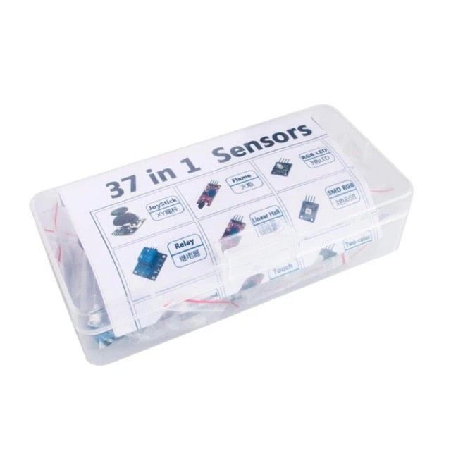 For arduino 45 in 1 Sensors Modules Starter Kit better than 37in1 sensor kit 37 in 1 Sensor Kit UNO R3 MEGA2560