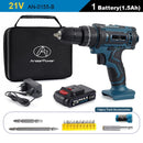 New Style 21V 16.8V 12V Electric Cordless Screwdriver 3 Functions Wireless Impact Drill Mini Lithium Battery Charging Hand Drill