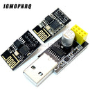 ESP01 Programmer Adapter UART GPIO0 ESP-01 Adaptater ESP8266 CH340G USB to ESP8266 Serial Wireless Wifi Developent Board Module