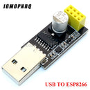 ESP01 Programmer Adapter UART GPIO0 ESP-01 Adaptater ESP8266 CH340G USB to ESP8266 Serial Wireless Wifi Developent Board Module