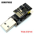 ESP01 Programmer Adapter UART GPIO0 ESP-01 Adaptater ESP8266 CH340G USB to ESP8266 Serial Wireless Wifi Developent Board Module