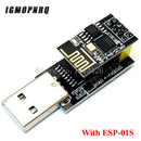 ESP01 Programmer Adapter UART GPIO0 ESP-01 Adaptater ESP8266 CH340G USB to ESP8266 Serial Wireless Wifi Developent Board Module