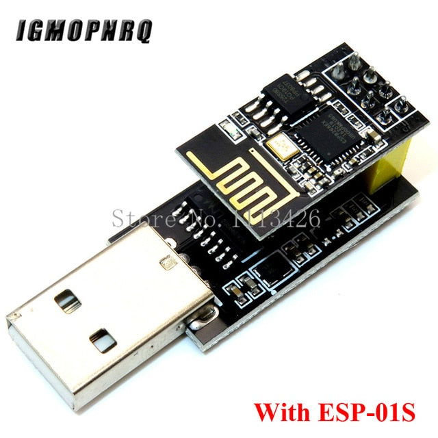 ESP01 Programmer Adapter UART GPIO0 ESP-01 Adaptater ESP8266 CH340G USB to ESP8266 Serial Wireless Wifi Developent Board Module