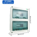 5/8/12/15/18/24Ways Electrical Distribution Box Waterproof Junction Wire Box