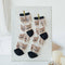 Novelty Harajuku New Product Crystal Silk Tide Socks Funny Sunflowers Vines Flowers Happy Women Socks Casual High Quality Sox