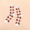 Novelty Harajuku New Product Crystal Silk Tide Socks Funny Sunflowers Vines Flowers Happy Women Socks Casual High Quality Sox