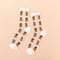 Novelty Harajuku New Product Crystal Silk Tide Socks Funny Sunflowers Vines Flowers Happy Women Socks Casual High Quality Sox