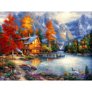 5D Diamond Painting Landscape Sunset Sea View Square/Round Embroidery Cross Stitch Kit Painting Mosaic DIY Home Decoration Gift