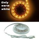 LED Strip Light RGB 2835 Flexible Lamp Tape Diode USB Cable 3 Key Control DC5V 1M 2M 3M 4M 5M Desk Screen TV Background Lighting