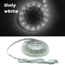 LED Strip Light RGB 2835 Flexible Lamp Tape Diode USB Cable 3 Key Control DC5V 1M 2M 3M 4M 5M Desk Screen TV Background Lighting