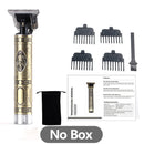 USB Rechargeable T9 Baldheaded Hair Clipper Electric hair trimmer Cordless Shaver Trimmer 0mm Men Barber Hair Cutting Machine