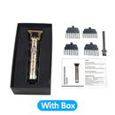 USB Rechargeable T9 Baldheaded Hair Clipper Electric hair trimmer Cordless Shaver Trimmer 0mm Men Barber Hair Cutting Machine