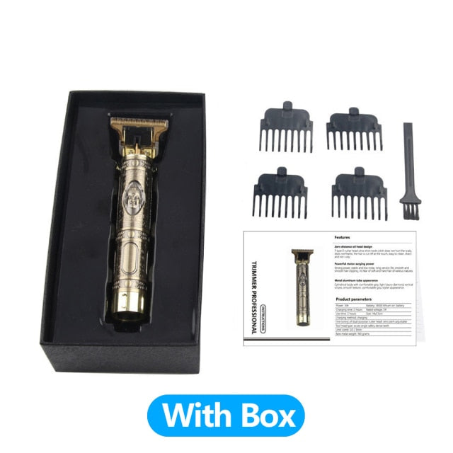 USB Rechargeable T9 Baldheaded Hair Clipper Electric hair trimmer Cordless Shaver Trimmer 0mm Men Barber Hair Cutting Machine