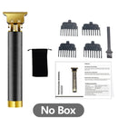 USB Rechargeable T9 Baldheaded Hair Clipper Electric hair trimmer Cordless Shaver Trimmer 0mm Men Barber Hair Cutting Machine