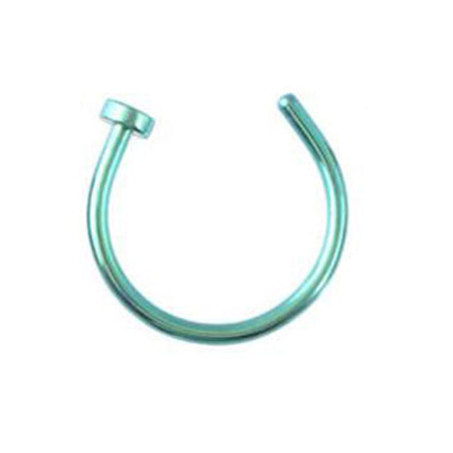 1pcs U Shaped Fake Nose Ring Hoop Septum Rings Stainless Steel Nose Piercing Fake Piercing Oreja Pircing Jewelry