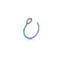 1pcs U Shaped Fake Nose Ring Hoop Septum Rings Stainless Steel Nose Piercing Fake Piercing Oreja Pircing Jewelry