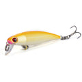 1PCS 6.5cm/4.5g Fishing Lure Quality Minnow Lure 3D Eyes Plastic Hard Bait Pesca Artificial Jig Wobblers Crankbait Fishing Bait