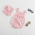 2021 Newborn Baby Girls Boys Knitted Romper Baby Clothes Cotton Woolen Baby Rompers Ruffle Infant Baby Boys Jumpsuit