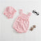 2021 Newborn Baby Girls Boys Knitted Romper Baby Clothes Cotton Woolen Baby Rompers Ruffle Infant Baby Boys Jumpsuit