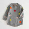 2021 Newborn Baby Girls Boys Knitted Romper Baby Clothes Cotton Woolen Baby Rompers Ruffle Infant Baby Boys Jumpsuit