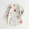 2021 Newborn Baby Girls Boys Knitted Romper Baby Clothes Cotton Woolen Baby Rompers Ruffle Infant Baby Boys Jumpsuit