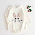 2021 Newborn Baby Girls Boys Knitted Romper Baby Clothes Cotton Woolen Baby Rompers Ruffle Infant Baby Boys Jumpsuit