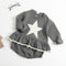 2021 Newborn Baby Girls Boys Knitted Romper Baby Clothes Cotton Woolen Baby Rompers Ruffle Infant Baby Boys Jumpsuit