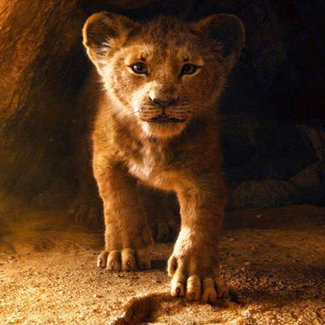 Full Round Diamond 5D diamond painting animal tiger fox diamond embroidery kit mosaic painting diy children gift