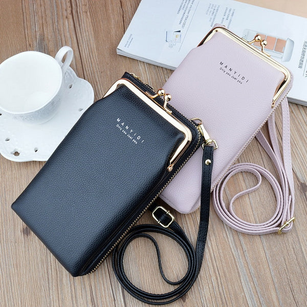 Fashion Small Crossbody Bags Women Mini PU Leather Shoulder Messenger Bag For Girls Pink Bolsas Ladies Phone Purse Zipper Flap