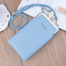 Fashion Small Crossbody Bags Women Mini PU Leather Shoulder Messenger Bag For Girls Pink Bolsas Ladies Phone Purse Zipper Flap