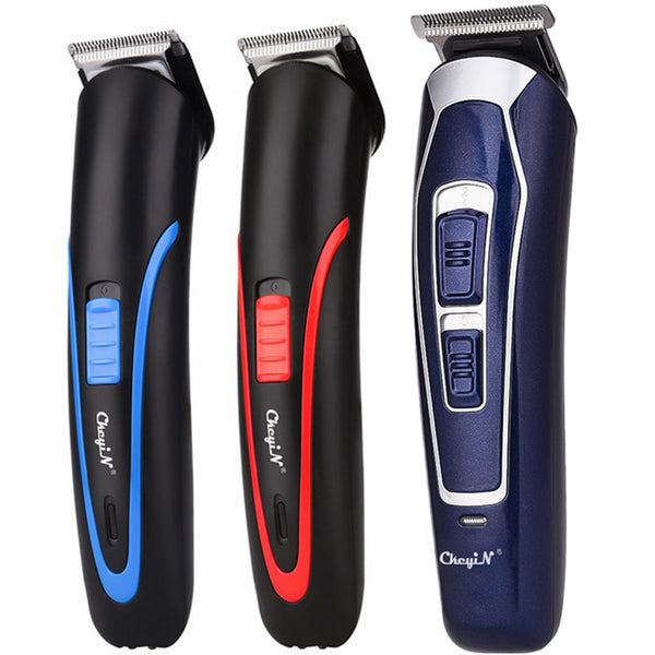 CkeyiN Rechargeable Barber Hair Trimmer for Men Low Noise Shaving Hair Razor Cordless Hair Clipper Hair Cutting Machine Cutter