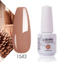 Arte Clavo Gel Nail Polish Pumpkin White Black UV LED Nail Matte Top Base Soak Off 8ml Fashion Manicure Nail Art Hybrid Acrylic