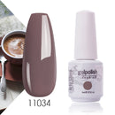 Arte Clavo Gel Nail Polish Pumpkin White Black UV LED Nail Matte Top Base Soak Off 8ml Fashion Manicure Nail Art Hybrid Acrylic