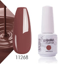 Arte Clavo Gel Nail Polish Pumpkin White Black UV LED Nail Matte Top Base Soak Off 8ml Fashion Manicure Nail Art Hybrid Acrylic