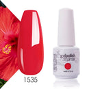 Arte Clavo Gel Nail Polish Pumpkin White Black UV LED Nail Matte Top Base Soak Off 8ml Fashion Manicure Nail Art Hybrid Acrylic