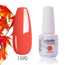 Arte Clavo Gel Nail Polish Pumpkin White Black UV LED Nail Matte Top Base Soak Off 8ml Fashion Manicure Nail Art Hybrid Acrylic