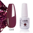 Arte Clavo Gel Nail Polish Pumpkin White Black UV LED Nail Matte Top Base Soak Off 8ml Fashion Manicure Nail Art Hybrid Acrylic