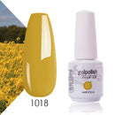 Arte Clavo Gel Nail Polish Pumpkin White Black UV LED Nail Matte Top Base Soak Off 8ml Fashion Manicure Nail Art Hybrid Acrylic