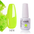 Arte Clavo Gel Nail Polish Pumpkin White Black UV LED Nail Matte Top Base Soak Off 8ml Fashion Manicure Nail Art Hybrid Acrylic