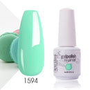 Arte Clavo Gel Nail Polish Pumpkin White Black UV LED Nail Matte Top Base Soak Off 8ml Fashion Manicure Nail Art Hybrid Acrylic