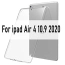 Case For iPad 10.2 2019 MiNi 2 3 4 5 TPU Transparent Silicone Shockproof Cover For New iPad 2017 2018 Pro 10.5 Air 1 2 Back Case